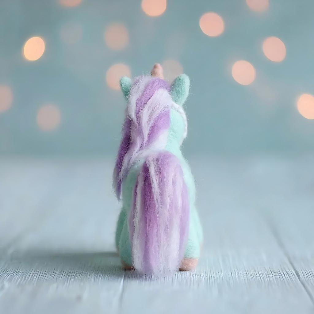 Needle Felted Little Horse Figurine