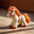 Needle Felted Little Horse Figurine